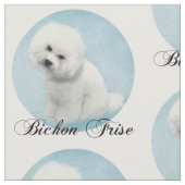 Bichon Friseの生地 ファブリック (クローズアップ)