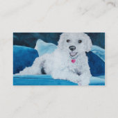 Bichon Friseの相棒 名刺 (裏面)