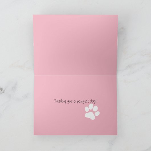 Bichon Friseカード カード (内部)