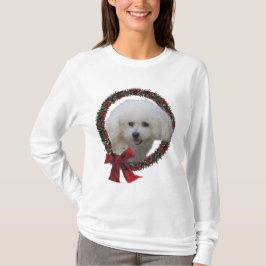 Bichon Friseクリスマスプレゼント Tシャツ