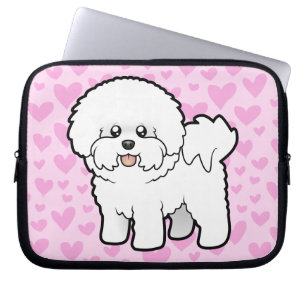 Bichon Frise愛 ラップトップスリーブ