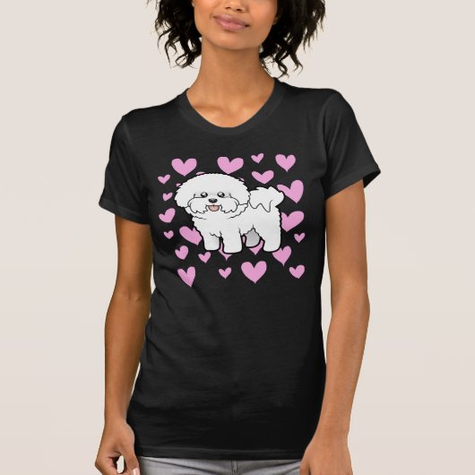 Bichon Frise愛 Tシャツ (正面)