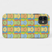 Bichon Frisé犬の漫画の破裂音芸術 Case-Mate iPhoneケース (裏面(横))