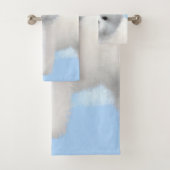 Bichon Frise絵画's – かわいいオリジナルドッグアート バスタオルセット (インサイチュ)