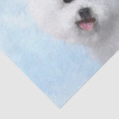 Bichon Frise絵画's – かわいいオリジナルドッグアート 薄葉紙 (詳細)