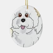 Bichon Frise セラミックオーナメント (右)