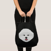 Bichon Frise トートバッグ (正面(商品))