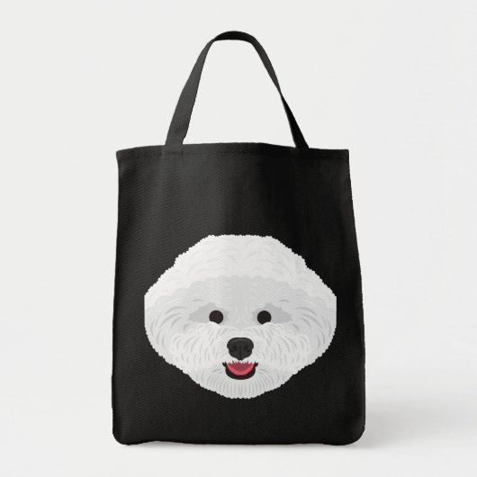 Bichon Frise トートバッグ (正面)