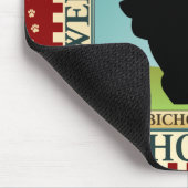 Bichon Frise マウスパッド (コーナー)