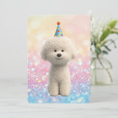 Bichon Frise 招待状 (スタンド正面)