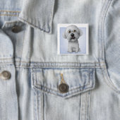 Bichon Frise 缶バッジ (インサイチュ)