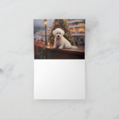 Bichon Frise Christmas Cruise: Pawsome Holiday カード (内部)