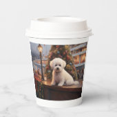 Bichon Frise Christmas Cruise: Pawsome Holiday 紙コップ (裏面)
