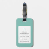 Bichon Frise Dogラゲッジタグ ラゲッジタグ (裏面縦)