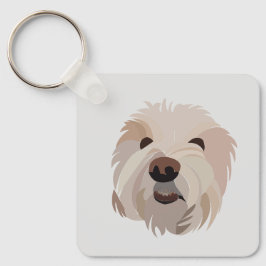 Bichon Frise Dog Lover Bichon Frise キーホルダー