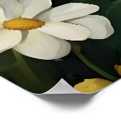 Bichon Frise In Bathtub Poster, Funny Dog Poster ポスター (角)