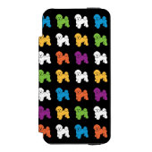 Bichon Frise Incipio iPhoneウォレットケース (フォリオ 正面)