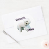 Bichon Frise Mom 4 – シール (封筒)