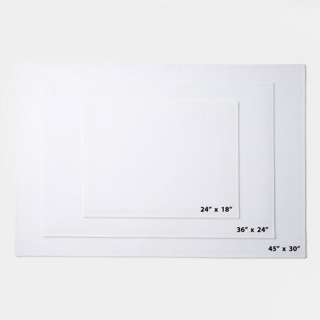 Bichon Frise Personalized Door Mat Doormat  ドアマット (スケール)