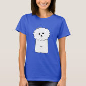 Bichon Frise. Tシャツ (正面)