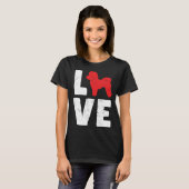 Bichon Frise Tシャツ (正面フル)