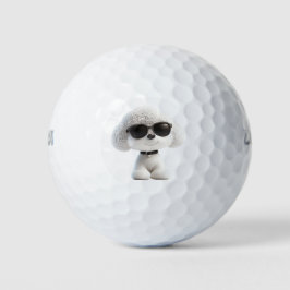 Bichon Frise Theme Golf Balls ゴルフボール