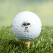 Bichon Frise Theme Golf Balls ゴルフボール (インサイチュ 木)