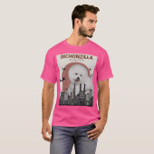 Bichonzilla - Giant Bichon Frise Dog Monster Tシャツ (正面フル)