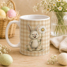 Bicolor Taza Happy Easter para café コーヒーマグカップ
