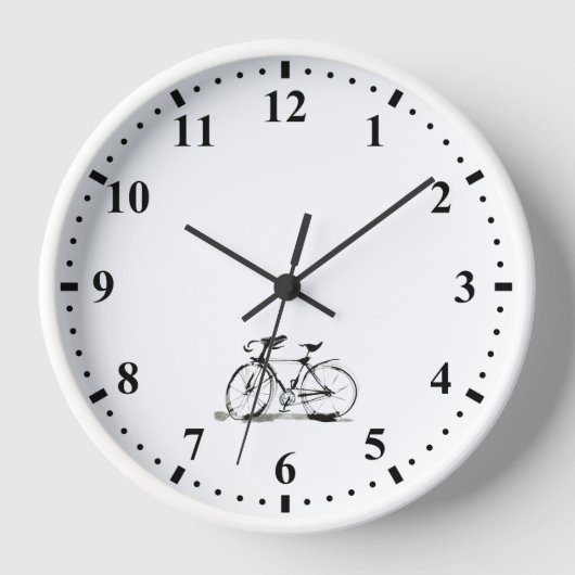 Bicycle 壁時計 (正面)