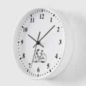 Bicycle 壁時計 (傾斜)