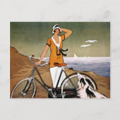Bicycle Ad, 1925 ポストカード (正面)