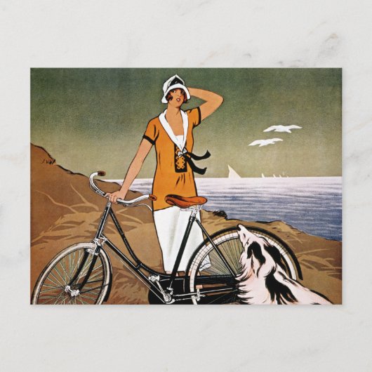 Bicycle Ad, 1925 ポストカード (正面)