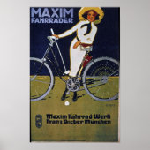 Bicycle Advertising Vintage ポスター (正面)