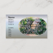 Bicycle and Basket in the Garden 名刺 (正面)