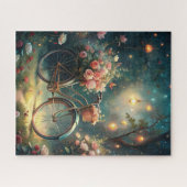 Bicycle and Flowers ジグソーパズル (横)