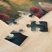 Bicycle and Flowers ジグソーパズル (側面)