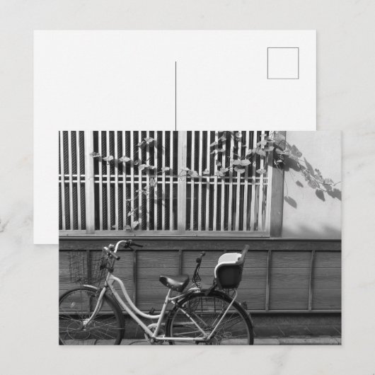 Bicycle: Asakusa, Tokyo ポストカード (正面/裏面)