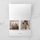 Bicycle Christmas Holiday Card  カード (内部)