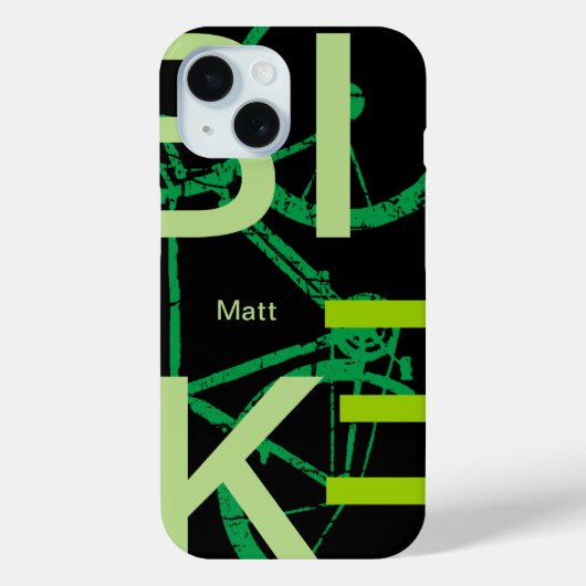 bicycle cool and personalized Case-Mate iPhoneケース (裏面)