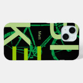 bicycle cool and personalized Case-Mate iPhoneケース (裏面 (横))