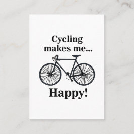 Bicycle Cycling Bicyclist Bike 名刺