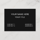 Bicycle Cycling Bicyclist Bike 名刺 (裏面)