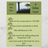 Bicycle Fun Activities Flyer チラシ (正面)