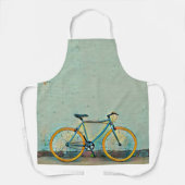 Bicycle gifts for her エプロン (正面)
