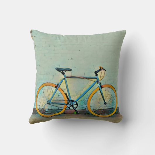 Bicycle gifts for her クッション (裏面)