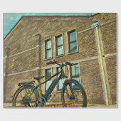 Bicycle gifts for her ラッピングペーパー (フラット)