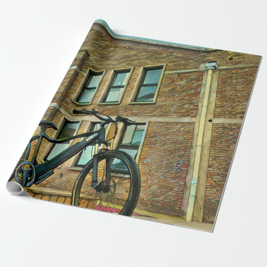 Bicycle gifts for her ラッピングペーパー (アンロールド)