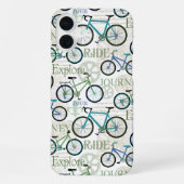 Bicycle Journey Blue iPhoneケース (裏面)