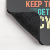 Bicycle Lover Funny Quote Cycling Humor  マウスパッド (コーナー)